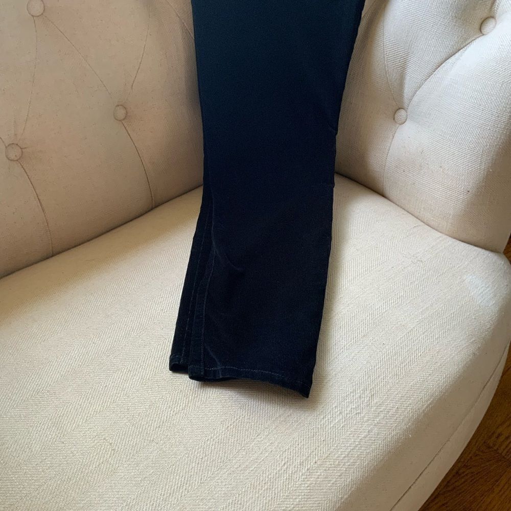 GAP 1969 Black Wash Soft Corduroy Stretch Denim Women’s Legging Jeans NWOT 32R - Picture 9 of 15